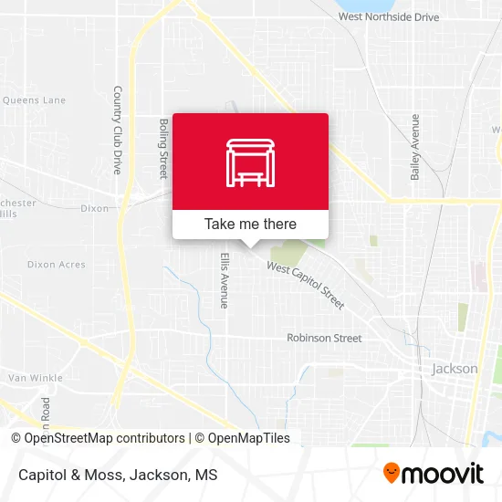 Capitol & Moss map