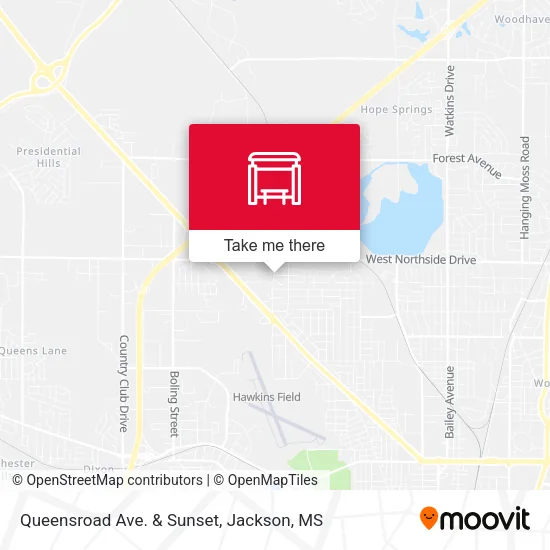 Mapa de Queensroad Ave. & Sunset