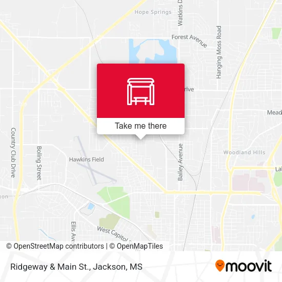 Mapa de Ridgeway & Main St.