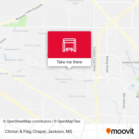 Mapa de Clinton & Flag Chapel