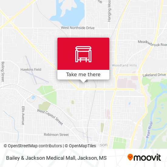 Bailey & Jackson Medical Mall map