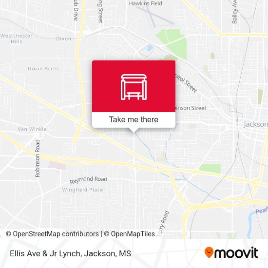 Ellis Ave & Jr Lynch map