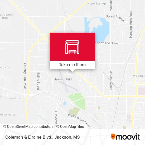 Mapa de Coleman & Elraine Blvd.