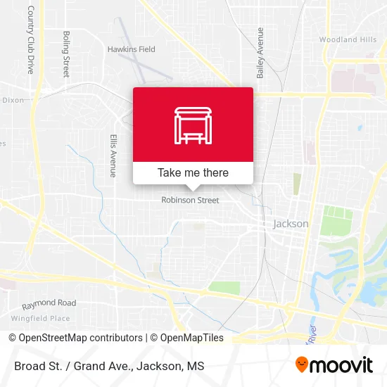Mapa de Broad St. / Grand Ave.