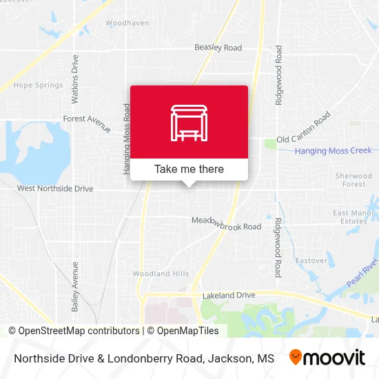 Northside Drive & Londonberry Road map