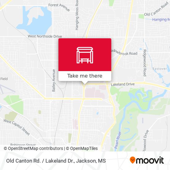 Mapa de Old Canton Rd. / Lakeland Dr.