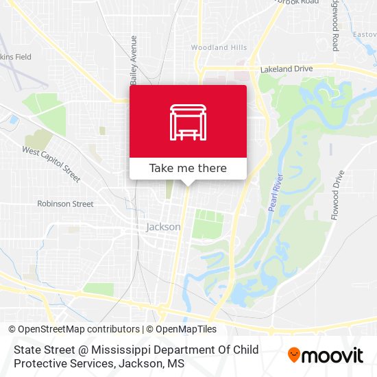 State Street @ Mississippi Department Of Child Protective Services map