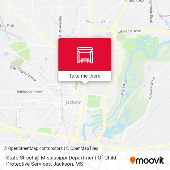 State Street @ Mississippi Department Of Child Protective Services map