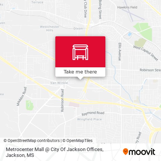Metrocenter Mall @ City Of Jackson Offices map