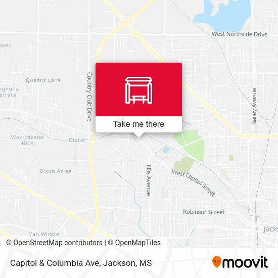 Mapa de Capitol & Columbia Ave