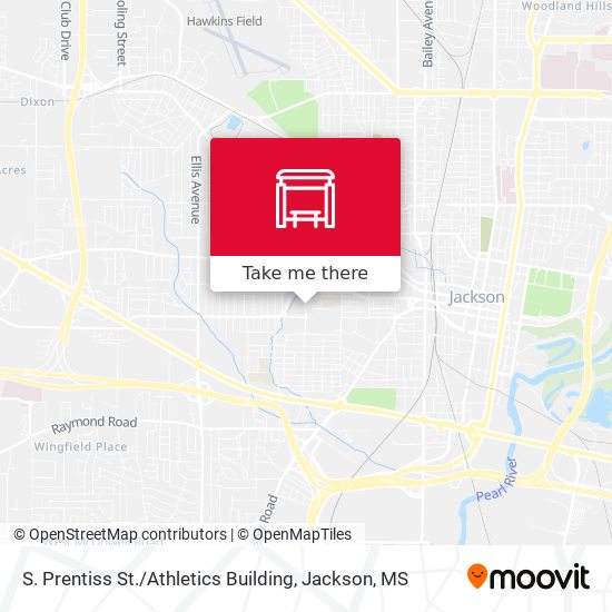 Mapa de S. Prentiss St. / Athletics Building