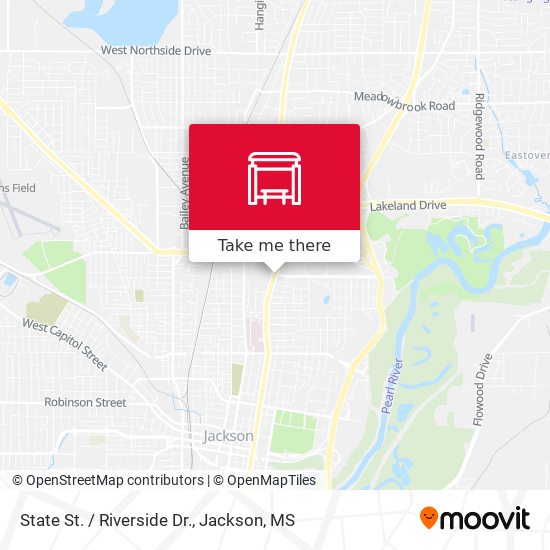 State St. / Riverside Dr. map