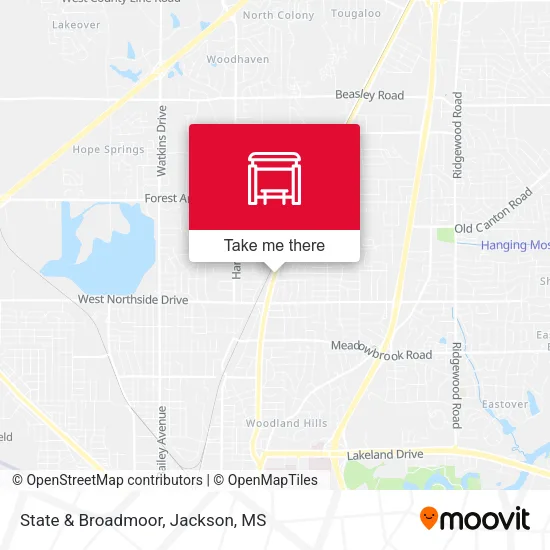 Mapa de State & Broadmoor