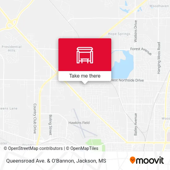 Mapa de Queensroad Ave. & O'Bannon