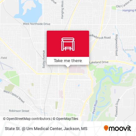 State St. @ Um Medical Center map