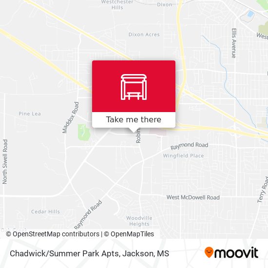 Mapa de Chadwick/Summer Park Apts