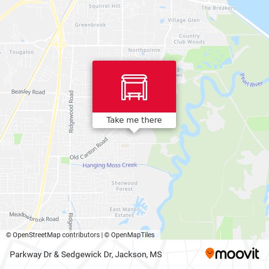 Parkway Dr & Sedgewick Dr map