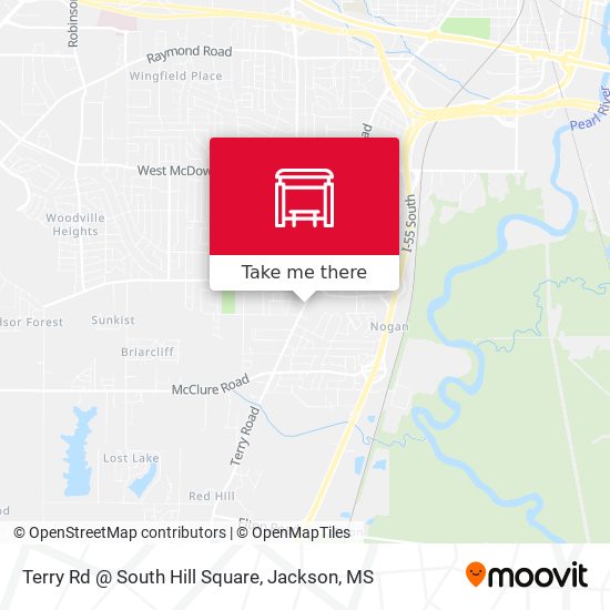 Terry Rd @ South Hill Square map