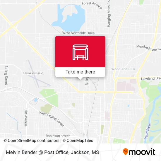 Mapa de Melvin Bender @ Post Office