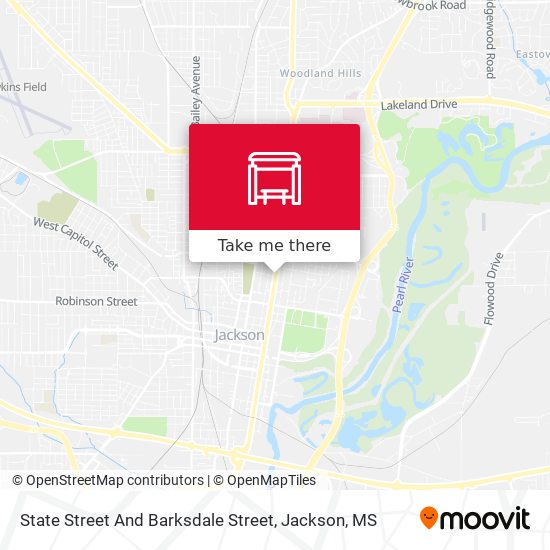 State Street And Barksdale Street map