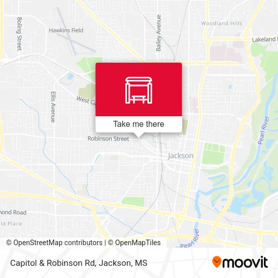Mapa de Capitol & Robinson Rd