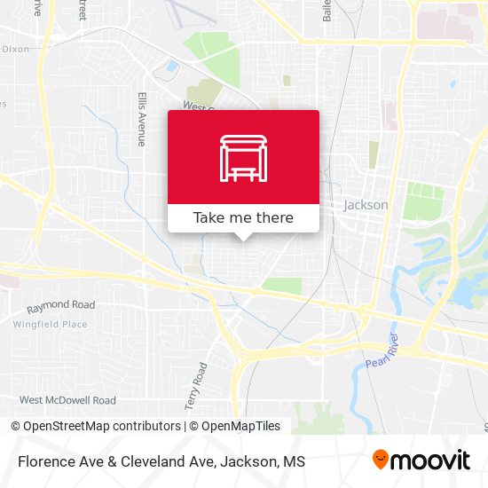 Mapa de Florence Ave & Cleveland Ave