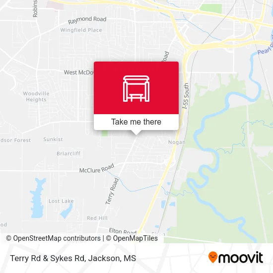 Mapa de Terry Rd & Sykes Rd