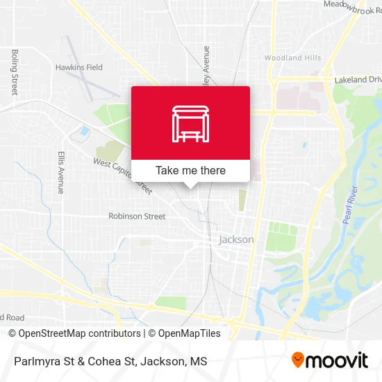 Parlmyra St & Cohea St map