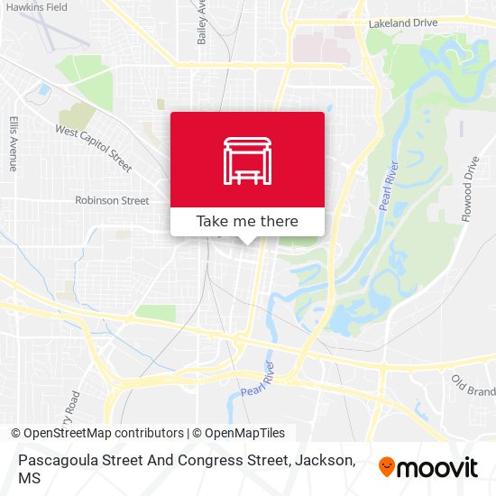 Mapa de Pascagoula Street And Congress Street