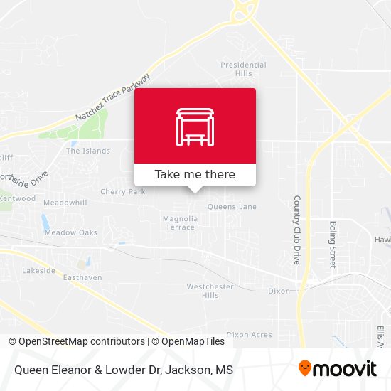 Queen Eleanor & Lowder Dr map