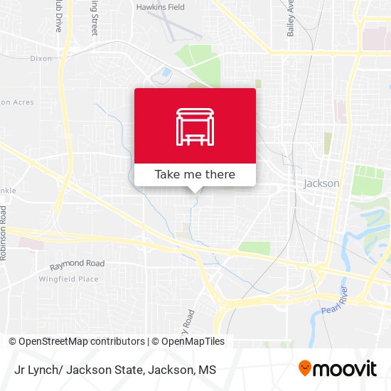 Jr Lynch/ Jackson State map