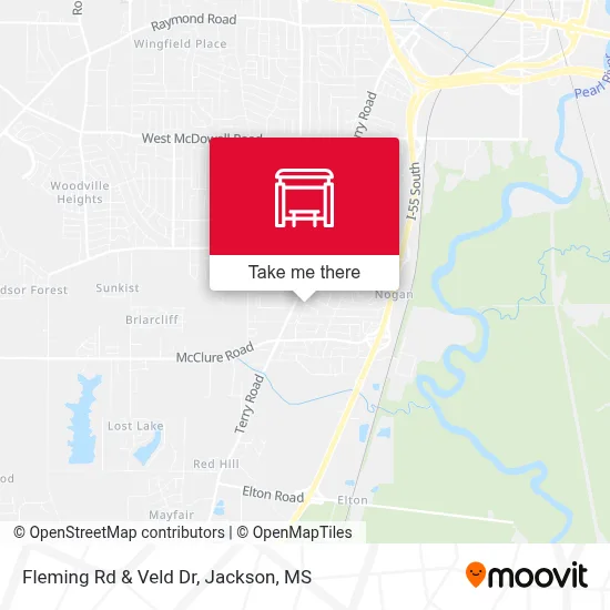 Fleming Rd & Veld Dr map
