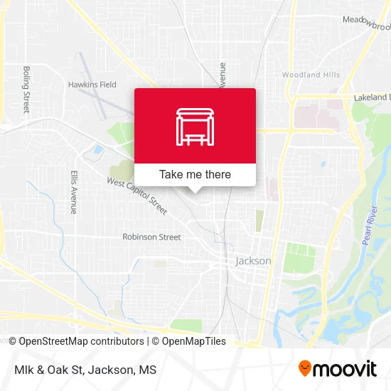 Mapa de Mlk & Oak St