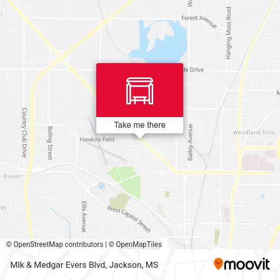 Mapa de Mlk & Medgar Evers Blvd