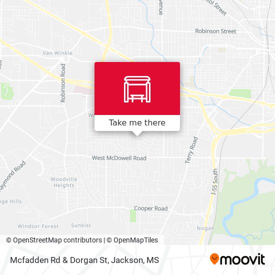 Mcfadden Rd & Dorgan St map