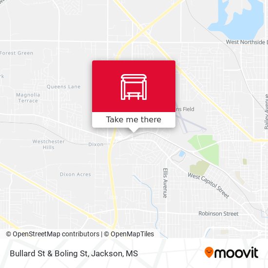 Mapa de Bullard St & Boling St