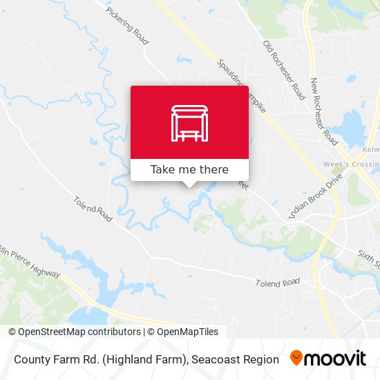 County Farm Rd. (Highland Farm) map