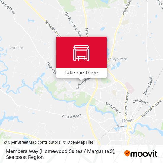 Members Way (Homewood Suites / Margarita'S) map