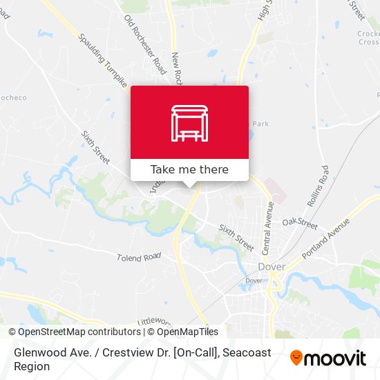 Glenwood Ave. / Crestview Dr. [On-Call] map