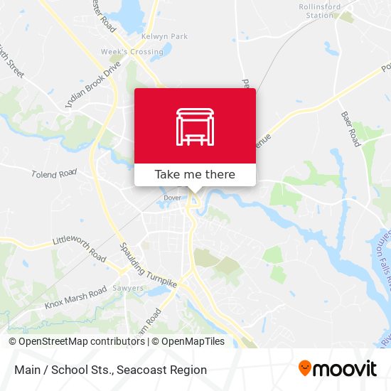 Mapa de Main / School Sts.
