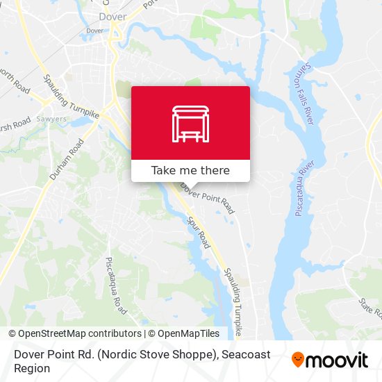 Dover Point Rd. (Nordic Stove Shoppe) map