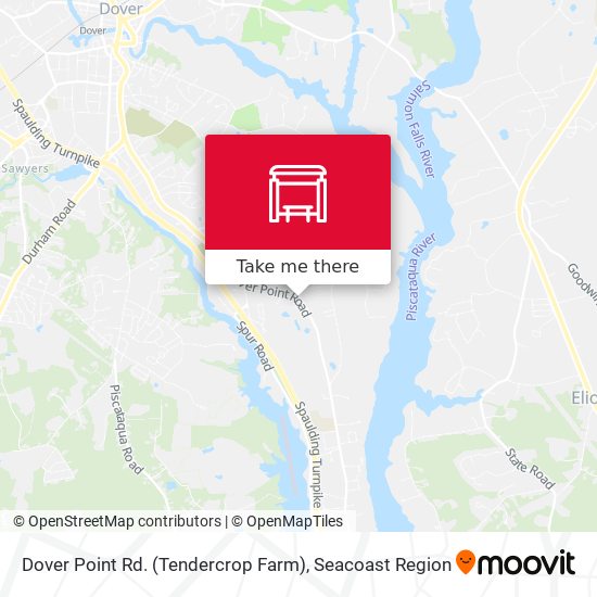 Mapa de Dover Point Rd. (Tendercrop Farm)