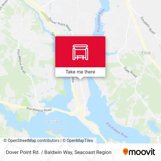 Dover Point Rd. / Baldwin Way map
