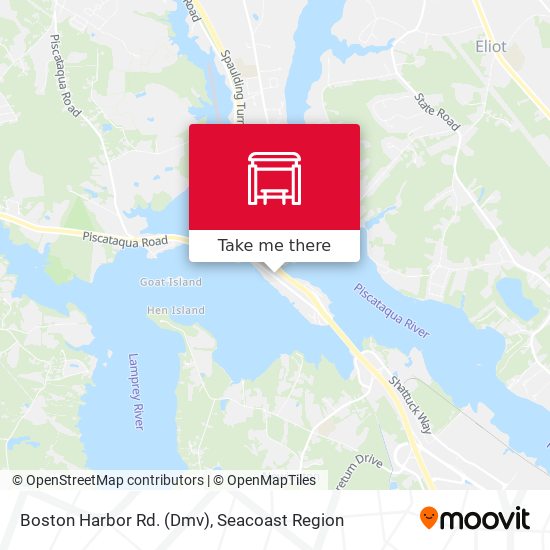 Boston Harbor Rd. (Dmv) map