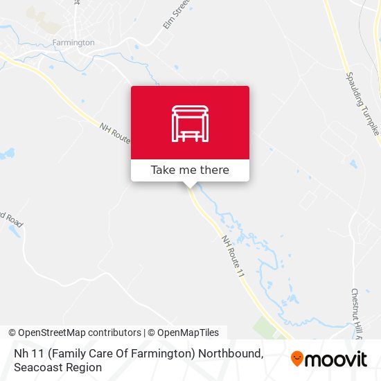 Nh 11 (Family Care Of Farmington) Northbound map