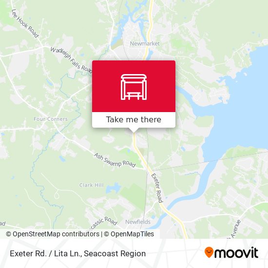 Exeter Rd. / Lita Ln. map