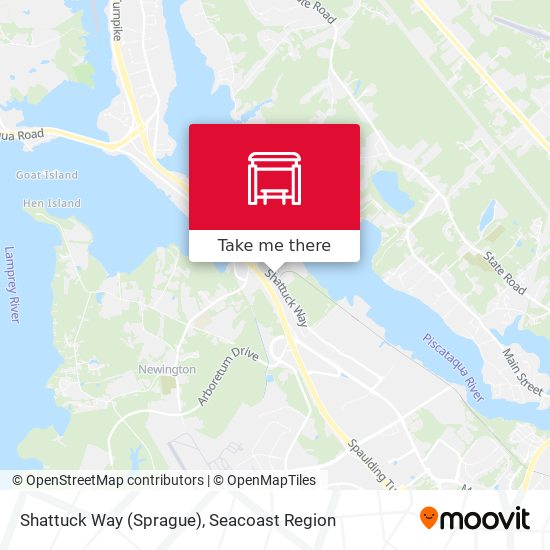 Mapa de Shattuck Way (Sprague)