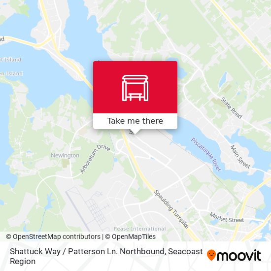 Shattuck Way / Patterson Ln. Northbound map