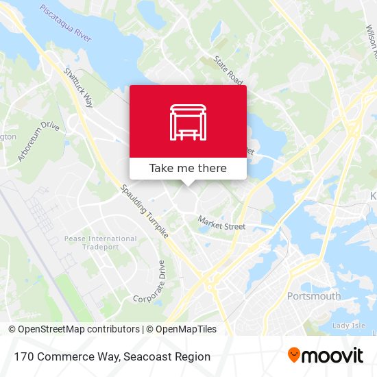 170 Commerce Way map