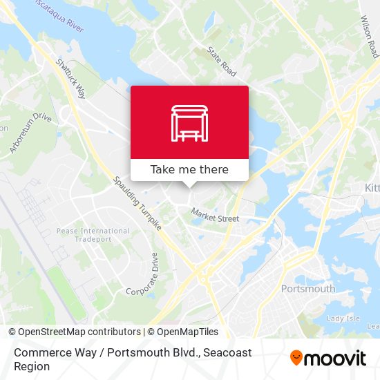 Commerce Way / Portsmouth Blvd. map